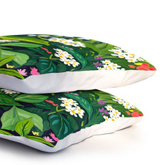 83 Oranges Beneath The Jungle Canopy Pillow Shams