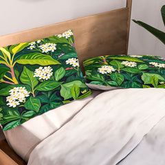 83 Oranges Beneath The Jungle Canopy Pillow Shams