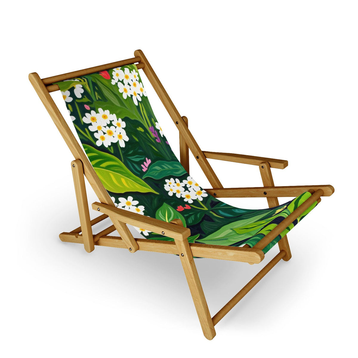 83 Oranges Beneath The Jungle Canopy Sling Chair