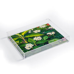 83 Oranges Beneath The Jungle Canopy Acrylic Tray