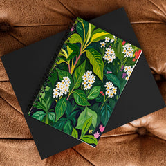 83 Oranges Beneath The Jungle Canopy Spiral Notebook