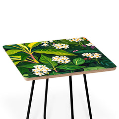 83 Oranges Beneath The Jungle Canopy Side Table