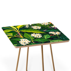 83 Oranges Beneath The Jungle Canopy Side Table