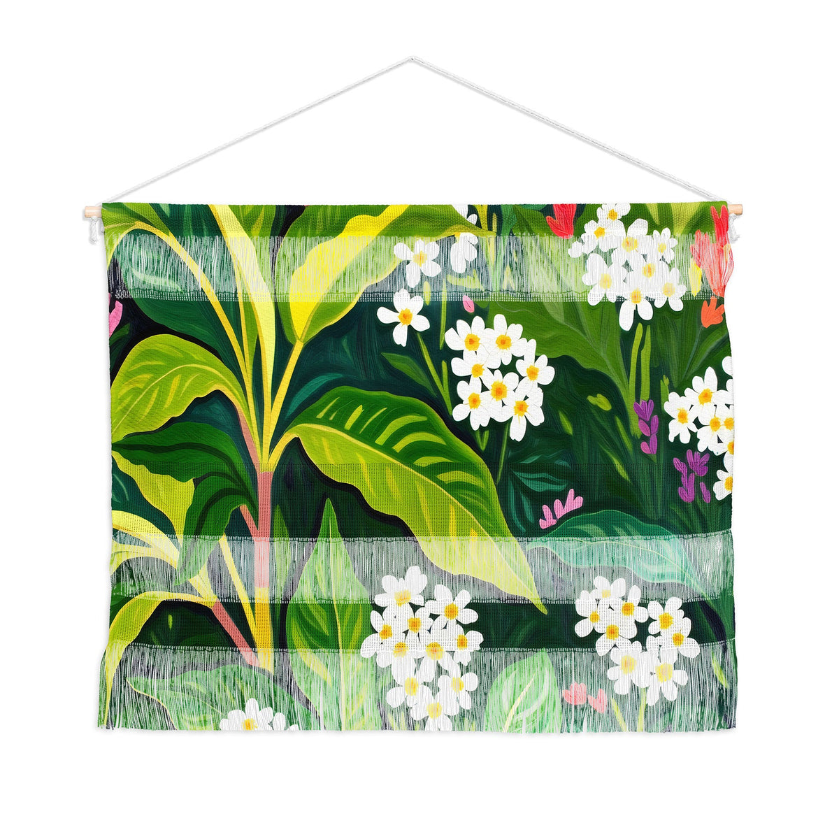 83 Oranges Beneath The Jungle Canopy Wall Hanging Landscape