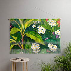 83 Oranges Beneath The Jungle Canopy Wall Hanging Landscape