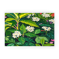 83 Oranges Beneath The Jungle Canopy Welcome Mat