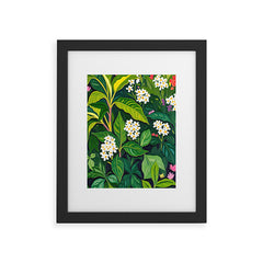 83 Oranges Beneath The Jungle Canopy Framed Art Print