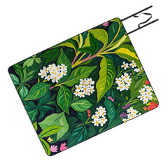 83 Oranges Beneath The Jungle Canopy Picnic Blanket