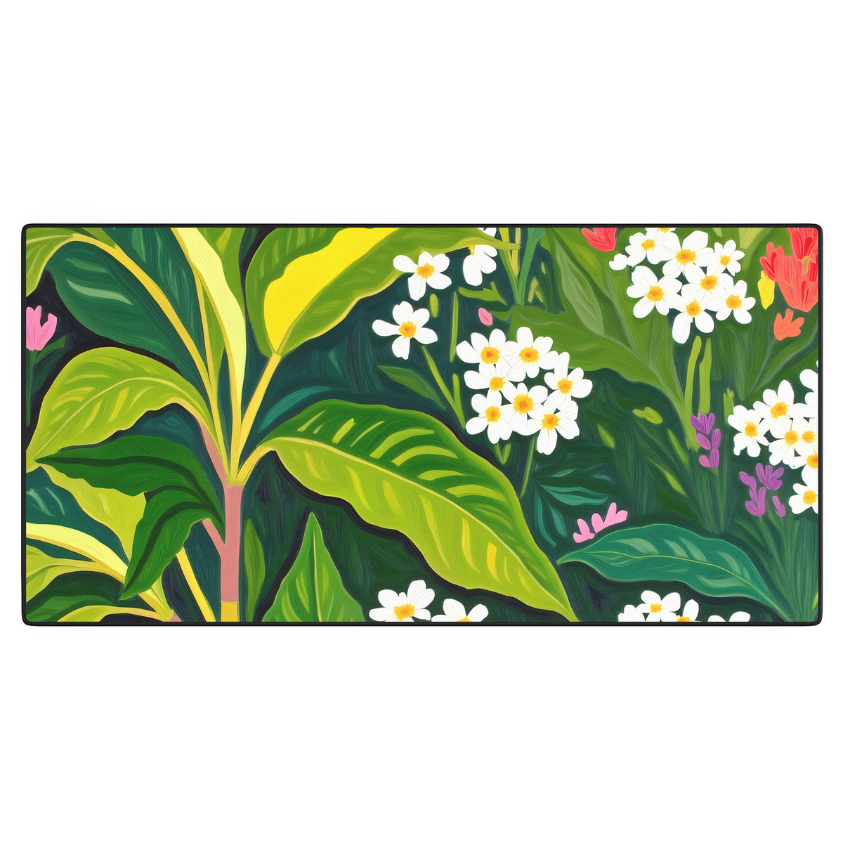 83 Oranges Beneath The Jungle Canopy Desk Mat