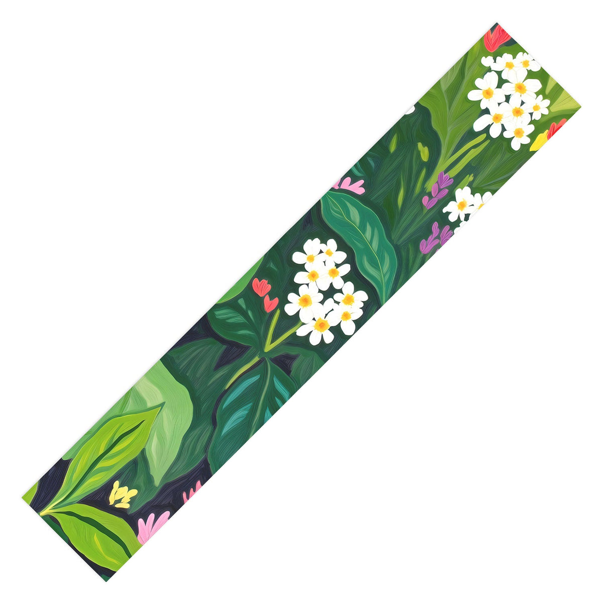 83 Oranges Beneath The Jungle Canopy Table Runner