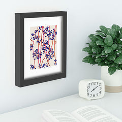 83 Oranges Berry Summer Recessed Framing Rectangle