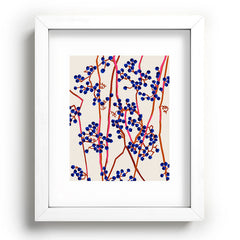 83 Oranges Berry Summer Recessed Framing Rectangle