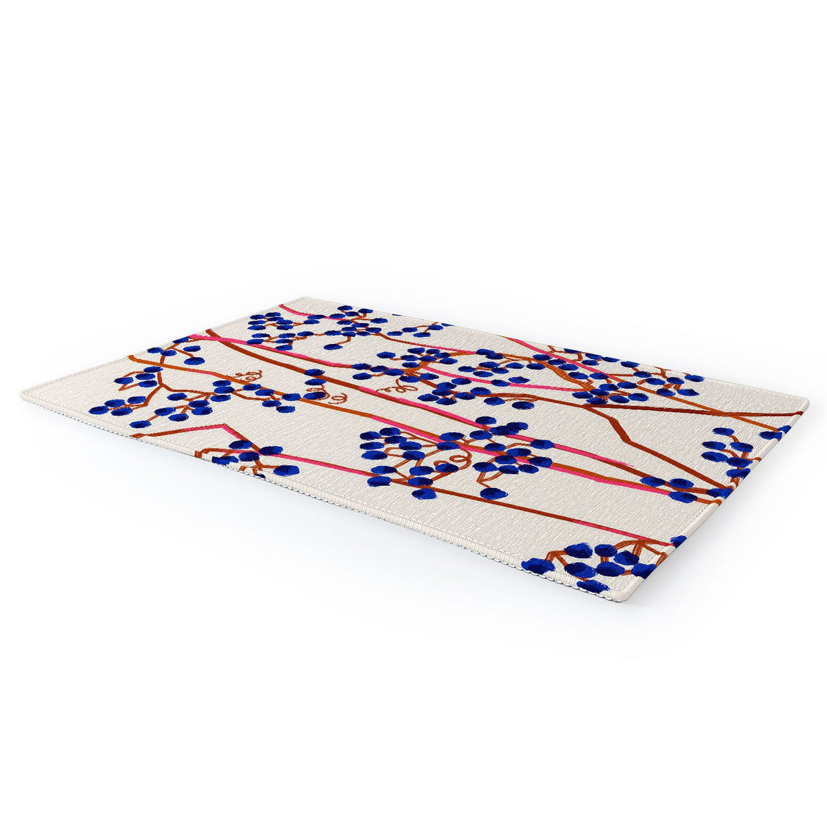 83 Oranges Berry Summer Area Rug