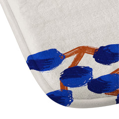83 Oranges Berry Summer Memory Foam Bath Mat