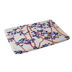 83 Oranges Berry Summer Memory Foam Bath Mat