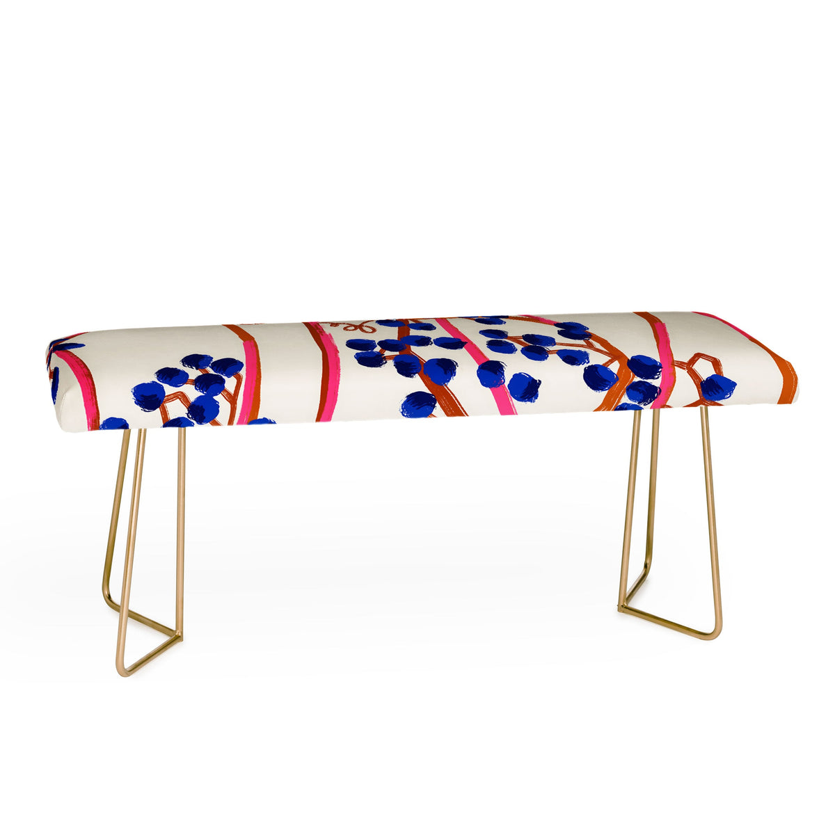83 Oranges Berry Summer Bench