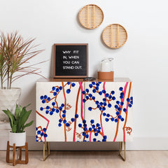 83 Oranges Berry Summer Credenza