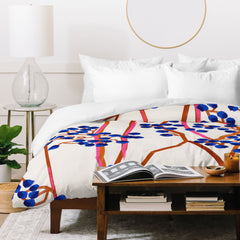 83 Oranges Berry Summer Duvet Cover