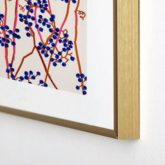 83 Oranges Berry Summer Metal Framed Art Print