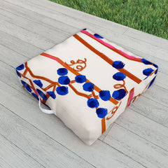 83 Oranges Berry Summer Outdoor Floor Cushion