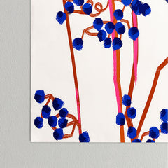 83 Oranges Berry Summer Poster