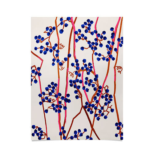 83 Oranges Berry Summer Poster