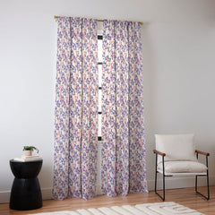 83 Oranges Berry Summer Sheer Window Curtain