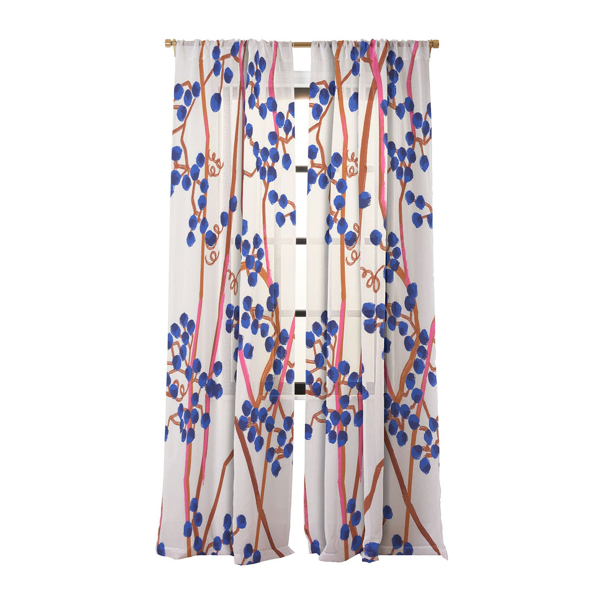 83 Oranges Berry Summer Sheer Non Repeat