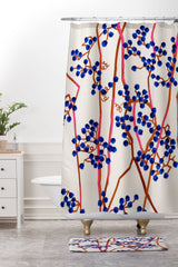 83 Oranges Berry Summer Memory Foam Bath Mat