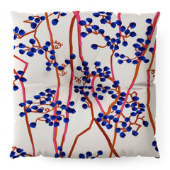83 Oranges Berry Summer Floor Pillow Square