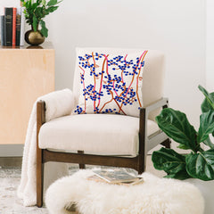 83 Oranges Berry Summer Throw Pillow