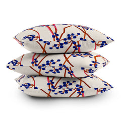 83 Oranges Berry Summer Throw Pillow