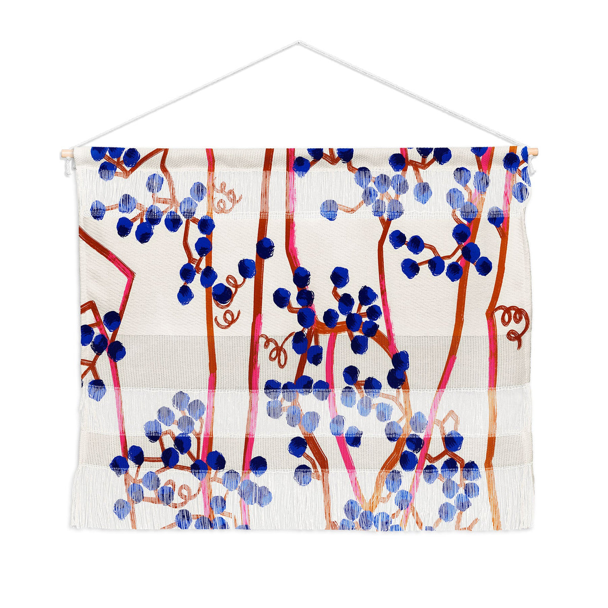 83 Oranges Berry Summer Wall Hanging Landscape