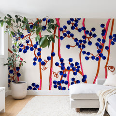 83 Oranges Berry Summer Wall Mural