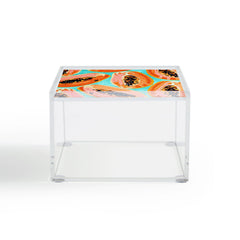 83 Oranges Big Papaya Watercolor Painting Acrylic Box