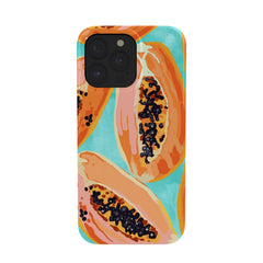 83 Oranges Big Papaya Watercolor Painting Phone Case