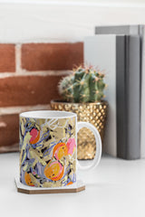 83 Oranges Blooms in The Butter Forest Coffee Mug