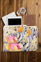 83 Oranges Blooms in The Butter Forest Pouch