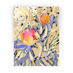 83 Oranges Blooms in The Butter Forest Mini Art Print