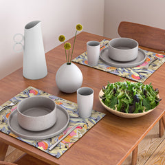 83 Oranges Blooms in The Butter Forest Placemat