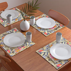 83 Oranges Blooms in The Butter Forest Placemat