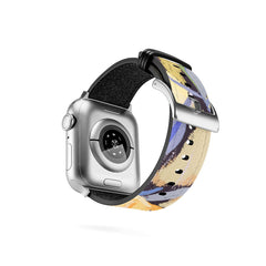 83 Oranges Blooms in The Butter Forest Apple Watch Band