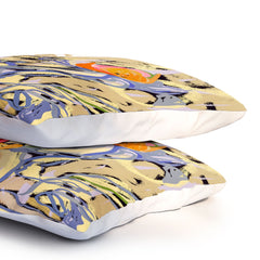 83 Oranges Blooms in The Butter Forest Pillow Shams