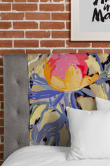 83 Oranges Blooms in The Butter Forest Tapestry