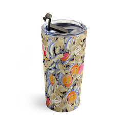 83 Oranges Blooms in The Butter Forest Travel Mug