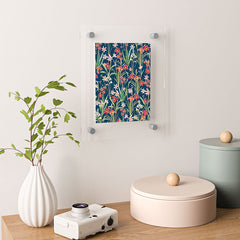 83 Oranges Blossom Botanical Floating Acrylic Print