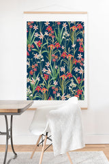 83 Oranges Blossom Botanical Art Print And Hanger