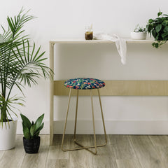 83 Oranges Blossom Botanical Counter Stool