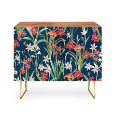 83 Oranges Blossom Botanical Credenza