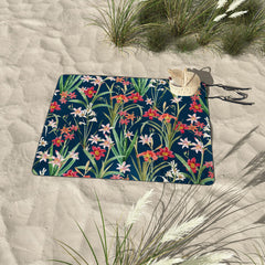 83 Oranges Blossom Botanical Picnic Blanket